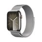 Apple Watch Series 9 45 Mm Digital 396 X 484 Pixels Touchscreen 4G Silver Wi-Fi Gps (Satellite)