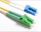 MicroConnect Optical Fibre Cable, LC-LC, Singlemode, Duplex, OS2 (Yellow) 3m