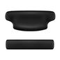 HTC Pu Leather Cushion Set Black