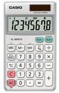 Casio Calculator Pocket Basic Silver, White