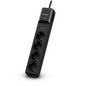 CyberPower Surge Protector Black 4 Ac Outlet(S) 200 - 250 V 1.8 M