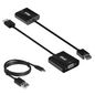 Club3D Video Cable Adapter 0.5 M Hdmi Type A (Standard) Vga (D-Sub) Black