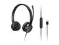 Lenovo Headphones/Headset Wired Head-Band Music/Everyday Usb Type-A Black