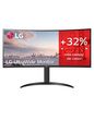 LG Led Display 86.4 Cm (34") 3440 X 1440 Pixels Wide Quad Hd Lcd Black