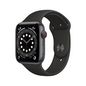 Apple Watch Series 6 Oled 44 Mm Digital 368 X 448 Pixels Touchscreen 4G Grey Wi-Fi Gps (Satellite)
