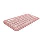 Logitech Pebble Keys 2 K380S Keyboard Rf Wireless + Bluetooth Qwerty Us International Pink