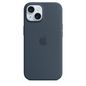 Apple Iphone 15 Silicone Case With Magsafe - Navy