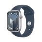 Apple Watch Series 9 45 Mm Digital 396 X 484 Pixels Touchscreen Silver Wi-Fi Gps (Satellite)