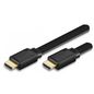 Techly 1.5M High Speed Hdmi Flat Cable With Ethernet A/A M/M Icoc Hdmi-Fe-020