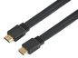 Techly Hdmi 2.0 Flat Cable High Speed With Ethernet A/A M/M 3M