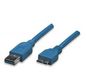 Techly Usb 3.0 Superspeed Cable A / Micro B 3M Blue Icoc Musb3-A-030