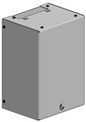 Ergonomic Solutions Kiosk center module (blank) - W:206 -BLACK-