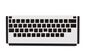 HP HP LaserJet Keyboard Overlay Kit-Danish/French-Switzerland/German-Switzerland