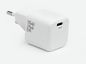 CoreParts 33W USB-C Nano Single Port Charger, GaN Technology 5V2A-20V1.5A USB PD Plug: USB-C EU Wall, White Color - Compatible with all brands of Tablets and mobile devices