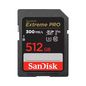 Sandisk SanDisk Extreme PRO 512 GB SDXC UHS-II Class 10