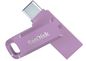 Sandisk SanDisk Ultra Dual Drive Go USB 128GB USB flash drive USB Type-A / USB Type-C 3.2 Gen 1 (3.1 Gen 1) Lavender