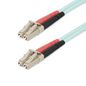 StarTech.com StarTech.com 20m (65ft) LC/UPC to LC/UPC OM4 Multimode Fiber Optic Cable, 50/125µm LOMMF/VCSEL Zipcord Fiber, 100G Networks, Low Insertion Loss, LSZH Fiber Patch Cord