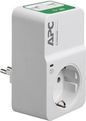 APC APC PM1WU2-IT surge protector White 1 AC outlet(s) 230 V