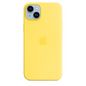 Apple iPhone 14 Plus Silicone Case with MagSafe - Canary