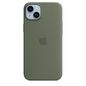 Apple Apple iPhone 14 Plus Silicone Case with MagSafe - Olive