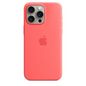 Apple Apple iPhone 15 Pro Max Silicone Case with MagSafe - Pink