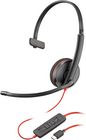Poly Blackwire 3210 Monaural USB-C Headset (Bulk) Wired Head-band Office/Call center USB Type-C Black