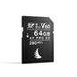 Angelbird UHS II 64 GB SDXC V60 Memory Card for Recording Full HD, 4K+ and RAW Video/Photo *New