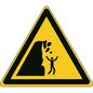 Brady ISO Safety Sign - Warning Unstable cliff