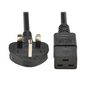Eaton POWER CABLE BS1363 TO C19 H05VV-F 13A 2.5M