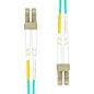 Garbot FO Cable 50/125µ. OM3. LC/LC-PC. Aqua. 0.5m