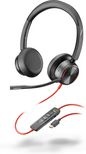 HP Blackwire 8225 Stereo USB-C Headset +USB-C/A Adapter