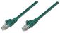 Intellinet Network Cable, Cat5e, UTP Green RJ-45 Male / RJ-45 Male, 10 ft. (3.0 m), Green