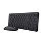 Trust Lyra Keyboard Mouse Included Rf Wireless + Bluetooth Qwerty English Black