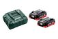 Metabo Cordless Tool Battery / Charger Battery & Charger Set