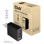 Club3D Cac-1902 Netbook, Laptop, Other, Portable Speaker, Power Bank, Smartphone Black Ac Fast Charging Indoor