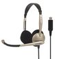KOSS Headset Wired Head-Band Calls/Music Beige