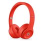 Apple Solo 3 Headphones Wireless Head-Band Music Micro-Usb Bluetooth Red