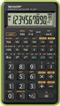 Sharp El-501T Calculator Pocket Scientific Black, Green