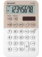 Sharp El-760R Calculator Desktop Financial Beige, White