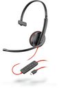HP Blackwire C3215 Monaural Headset +Carry Case