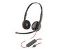 Poly Blackwire C3220 Stereo USB-C Black Headset +Carry Case (Bulk)