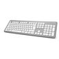 Hama Kw-700 Keyboard Rf Wireless Qwertz German Silver, White