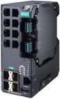 Moxa 12G-port full Gigabit managed Ethernet switch, 88 to 300 VDC, dual power supply 12/24/48 VDC