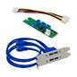 MicroConnect M.2 B+M KEY NEC720201 USB3.0 4-Port Card