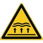 Brady ISO Safety Sign - Warning; Flood zone
