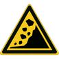 Brady ISO Safety Sign -Warning; Landslide zone