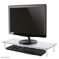 Neomounts by Newstar Newstar Transparent Monitor Stand (Clear Acrylic)
