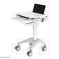 Neomounts by Newstar NewStar Medical Mobile Stand for Laptop, keyboard & mouse, Height Adjustable - White
