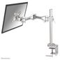 Neomounts Newstar Full Motion Desk Mount (clamp) for 10-30" Monitor Screen, Height Adjustable - Silver