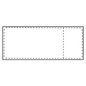 Capture Ship-label 105 x 251mm, Fanfold. Direct Thermal, with receipt part, 2000 labels per box. Ideal for Postnord, DB Schenker, UPS, DHL or DSV packages